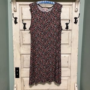 Philosophy NWOT Black Floral & Paisley Sleeveless Dress Size 2X
